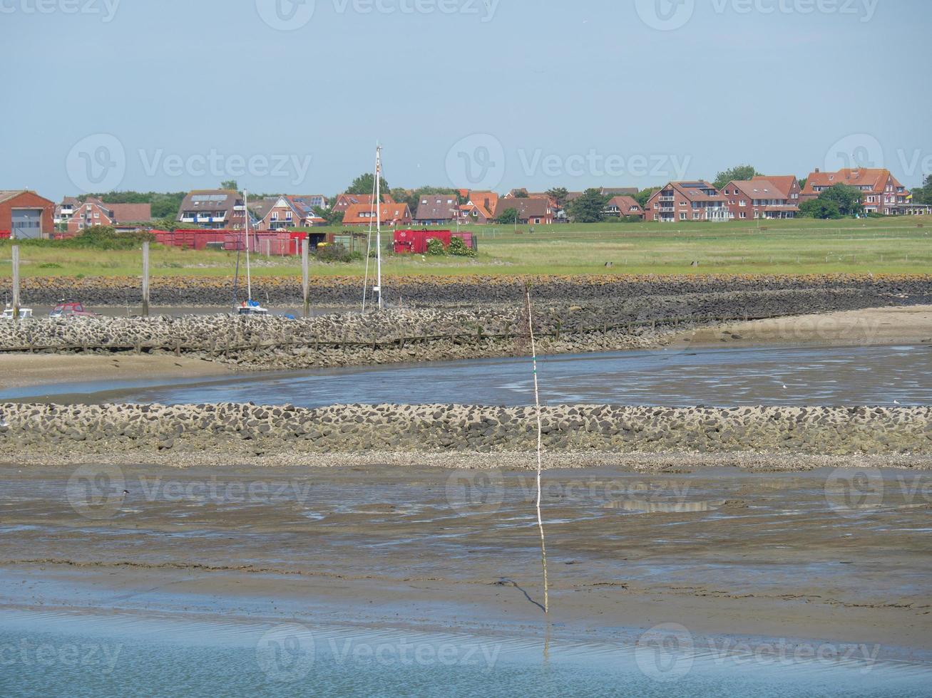 island of Baltrum in the north sea photo