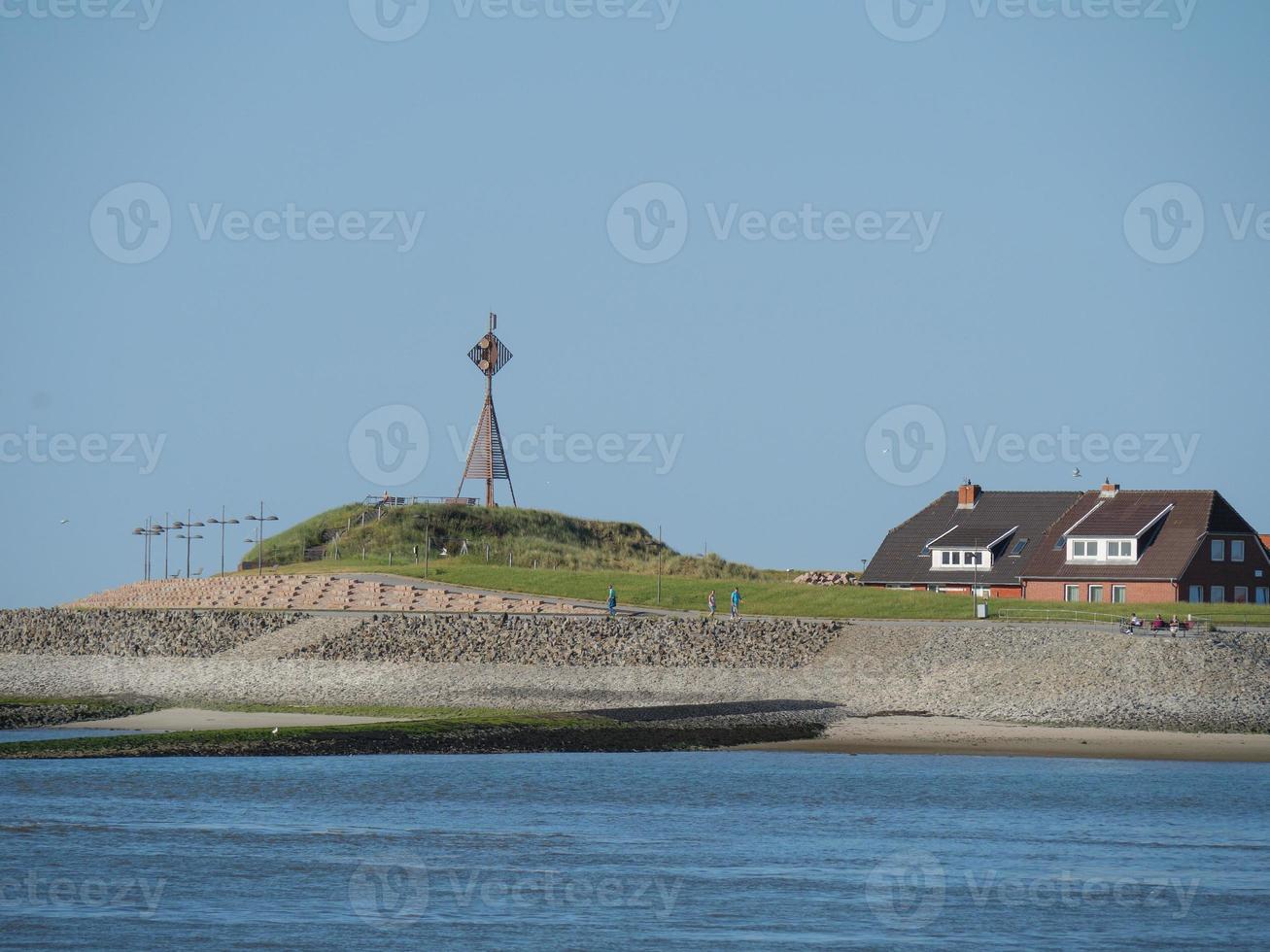 island of Baltrum in the north sea photo