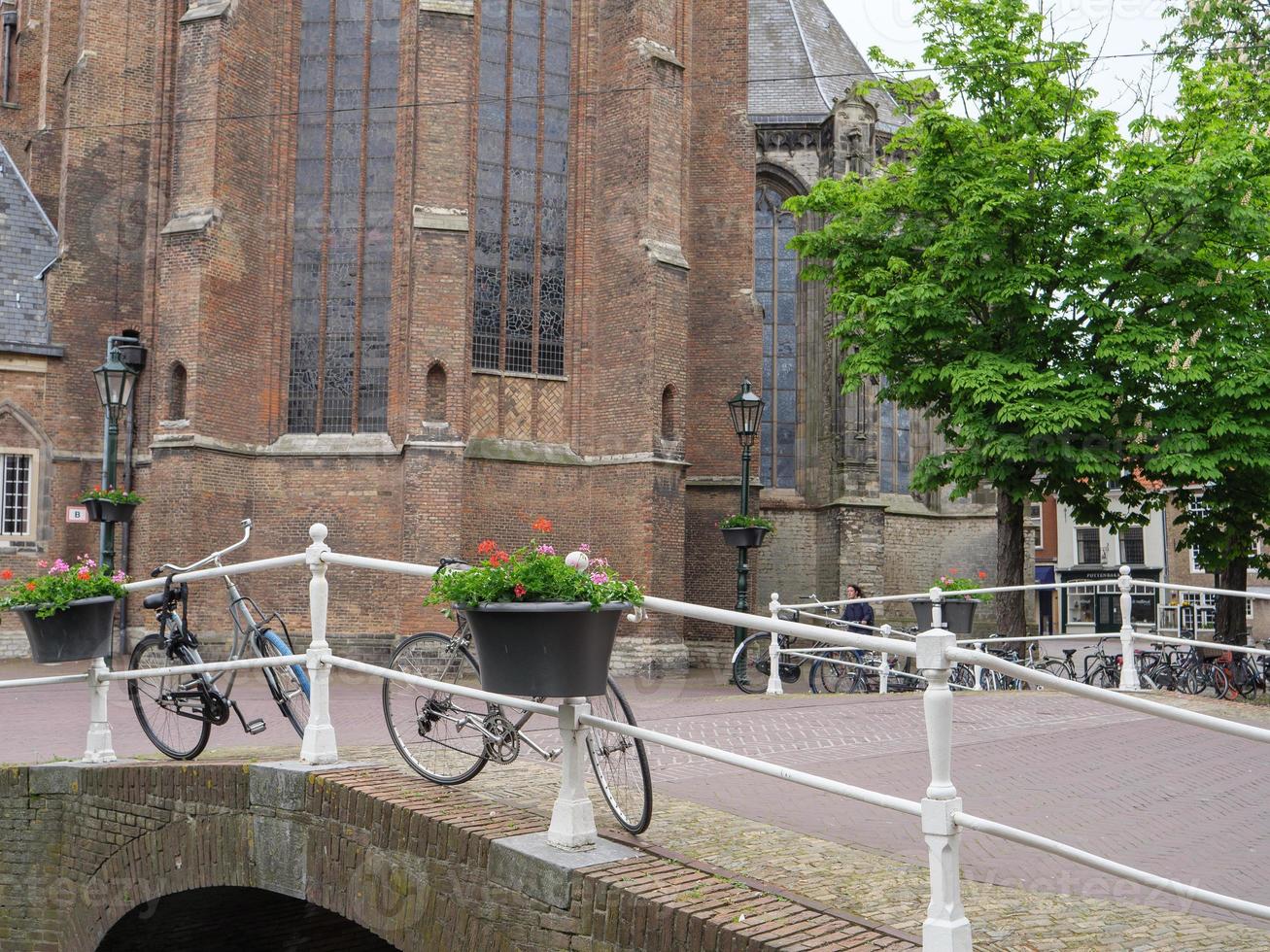 Delft City in the netherlands photo