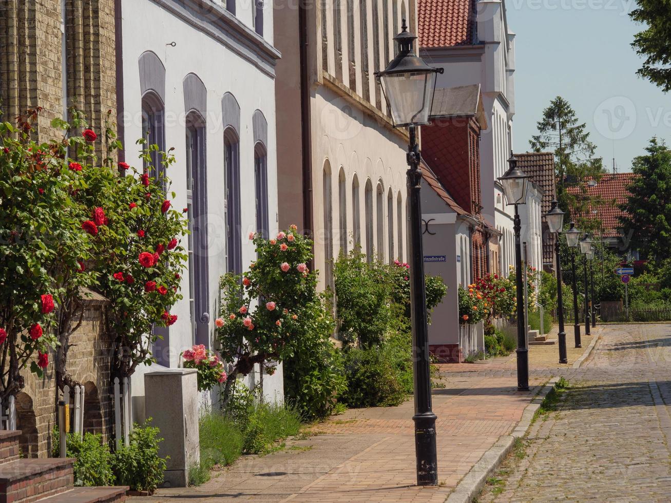 the old city of Friedrichstadt in Germany photo