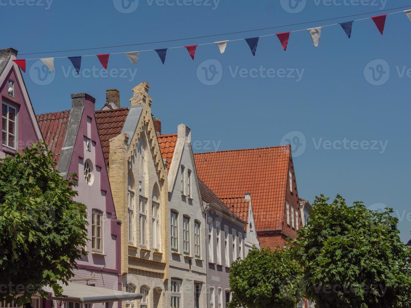 the old city of Friedrichstadt in Germany photo