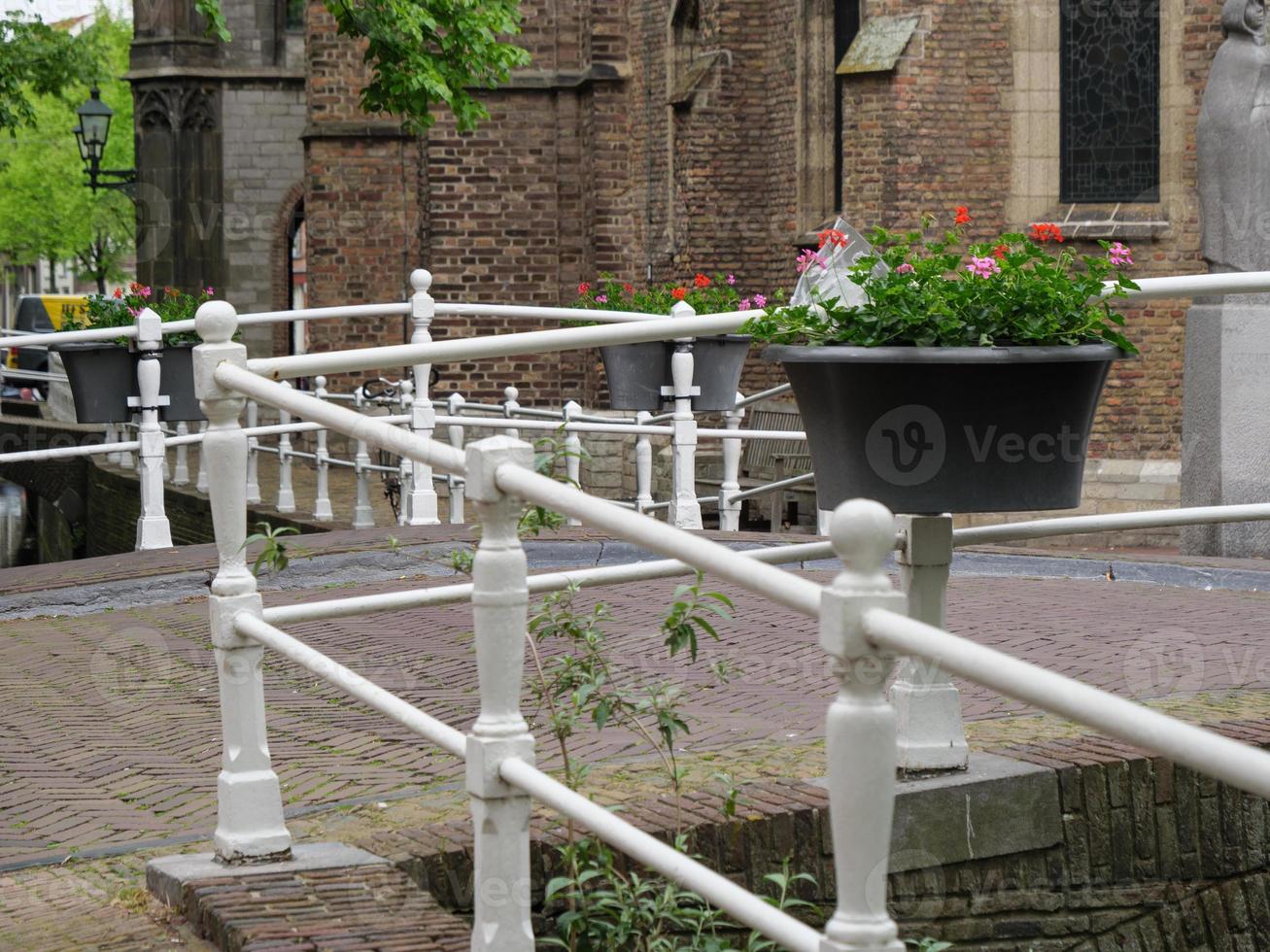 Delft City in the netherlands photo