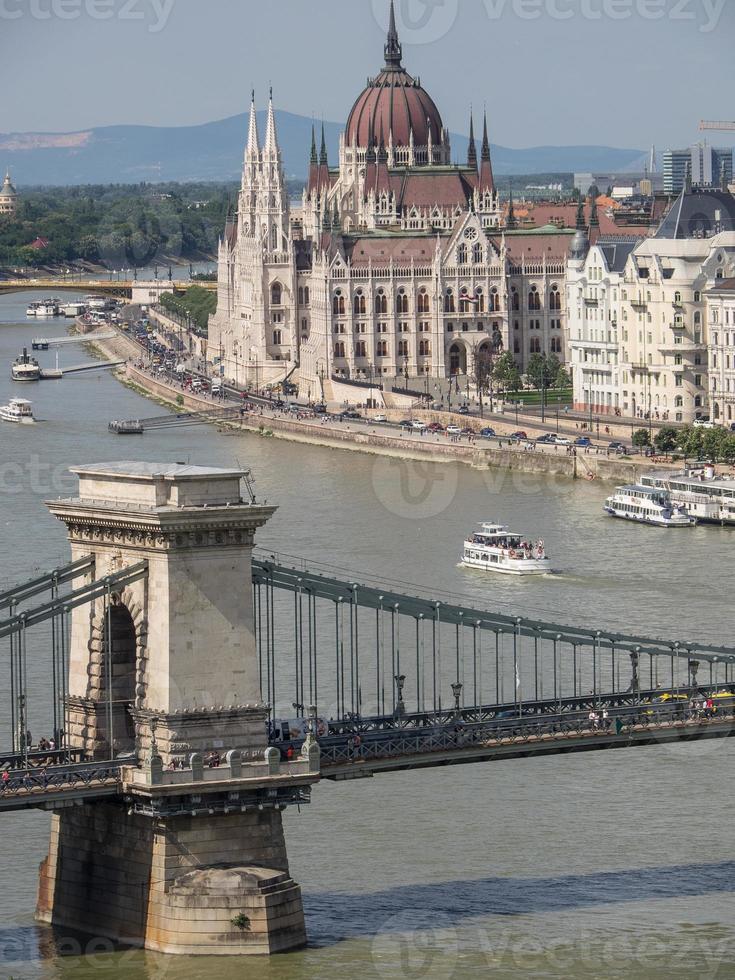 la ciudad de budapest en hungría foto