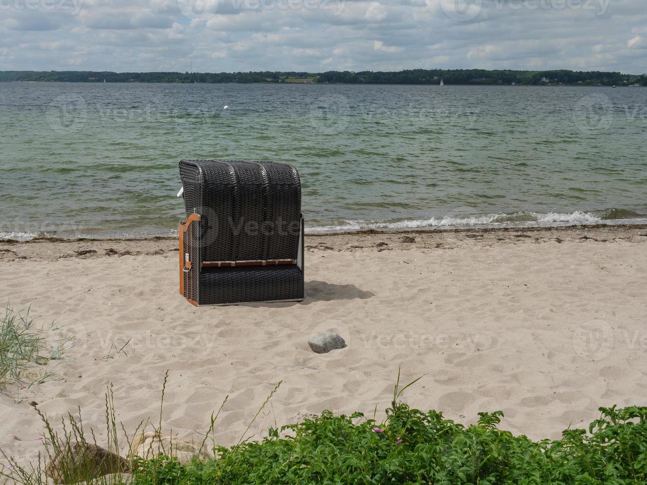 the beach of Sandwig at the baltic sea photo