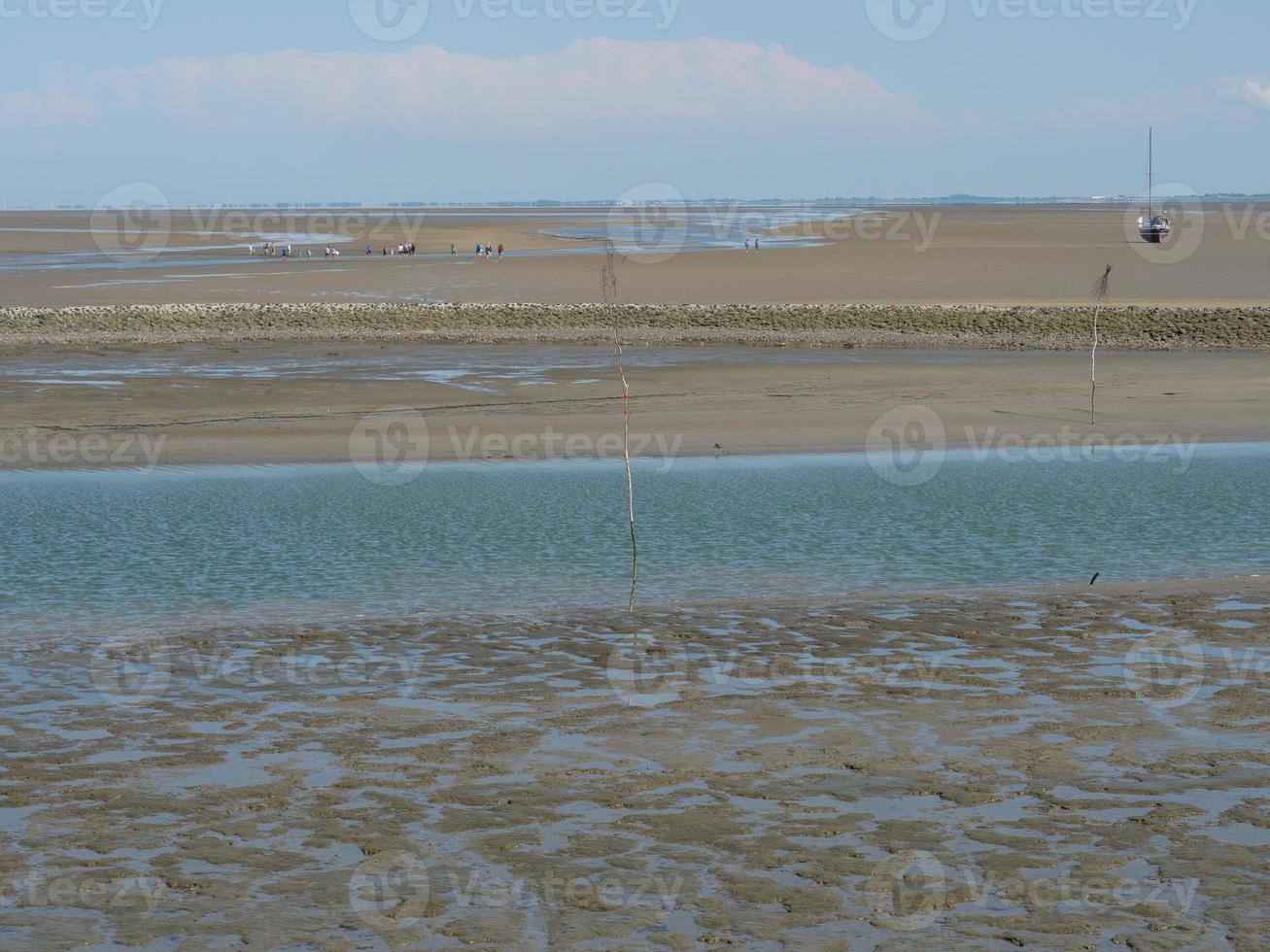 island of Baltrum in the north sea photo