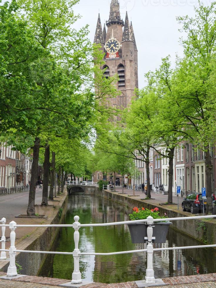 Delft City in the netherlands photo