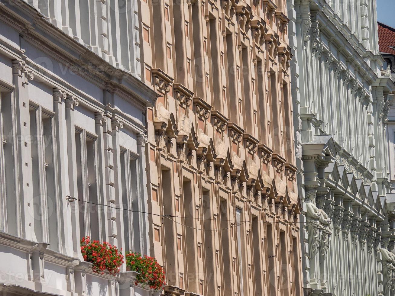 Bratislava at the danube river photo