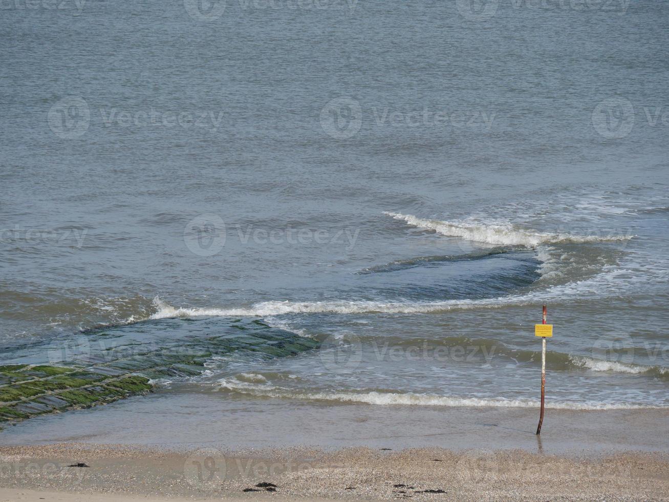 Baltrum island in germany photo