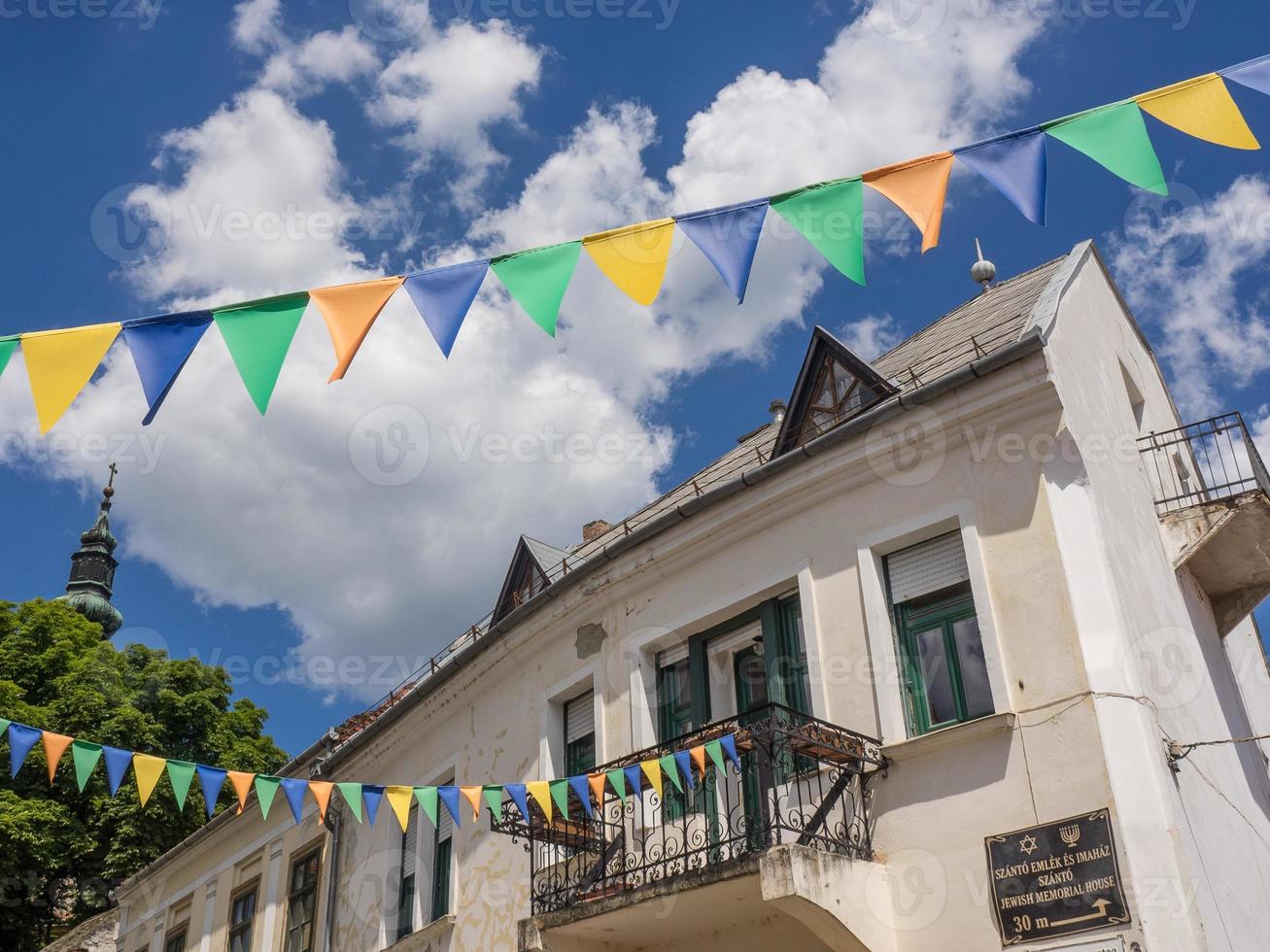 The city of Szentendere in Hungary photo