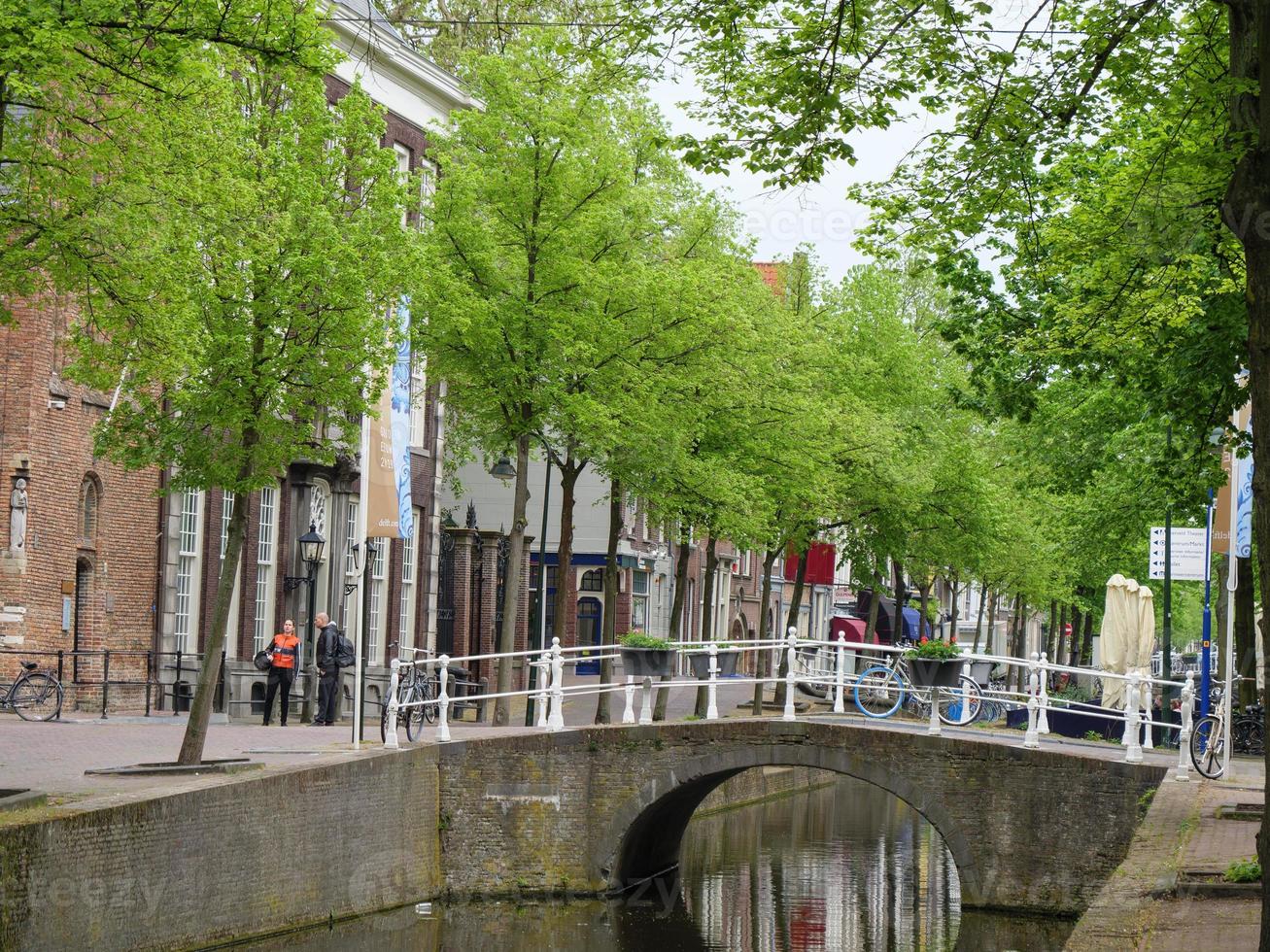 Delft City in the netherlands photo