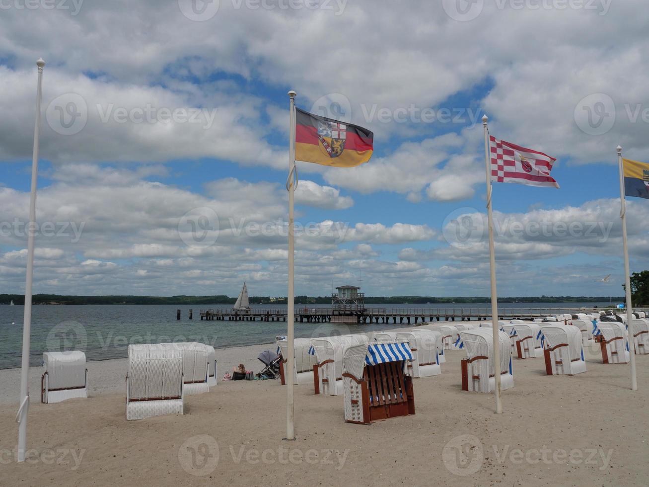 the beach of Sandwig at the baltic sea photo