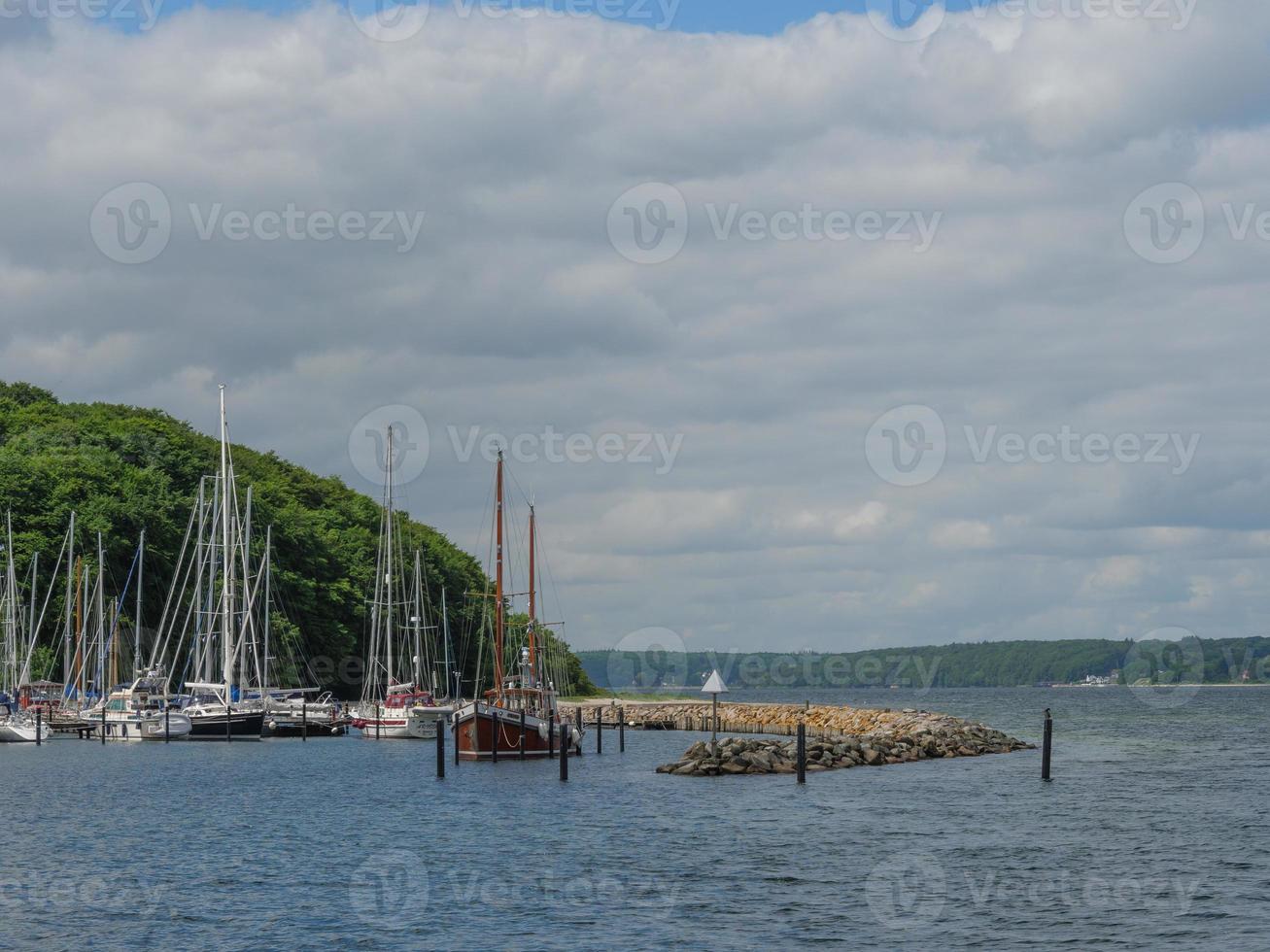 the beach of Sandwig at the baltic sea photo