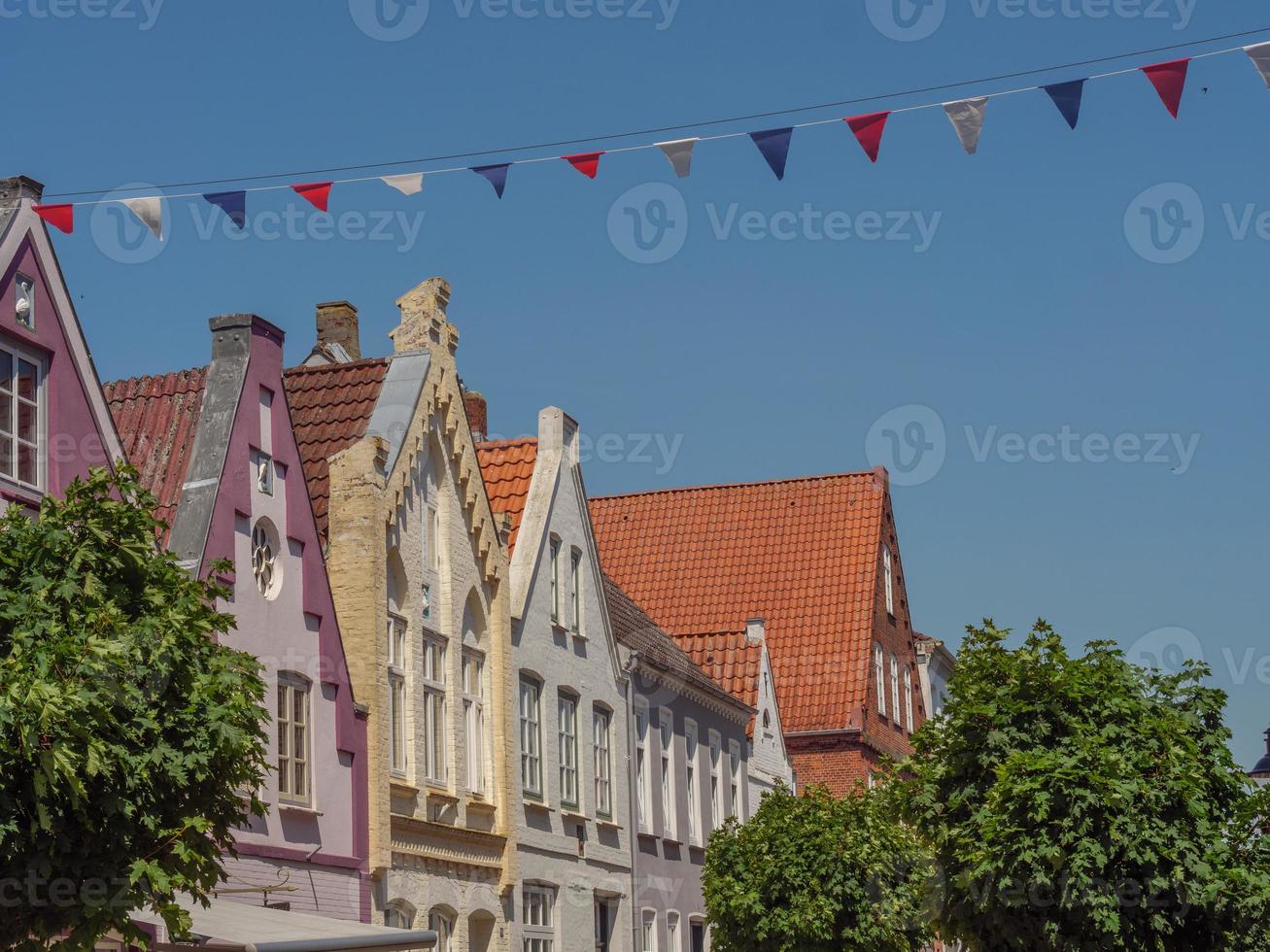 the old city of Friedrichstadt in Germany photo