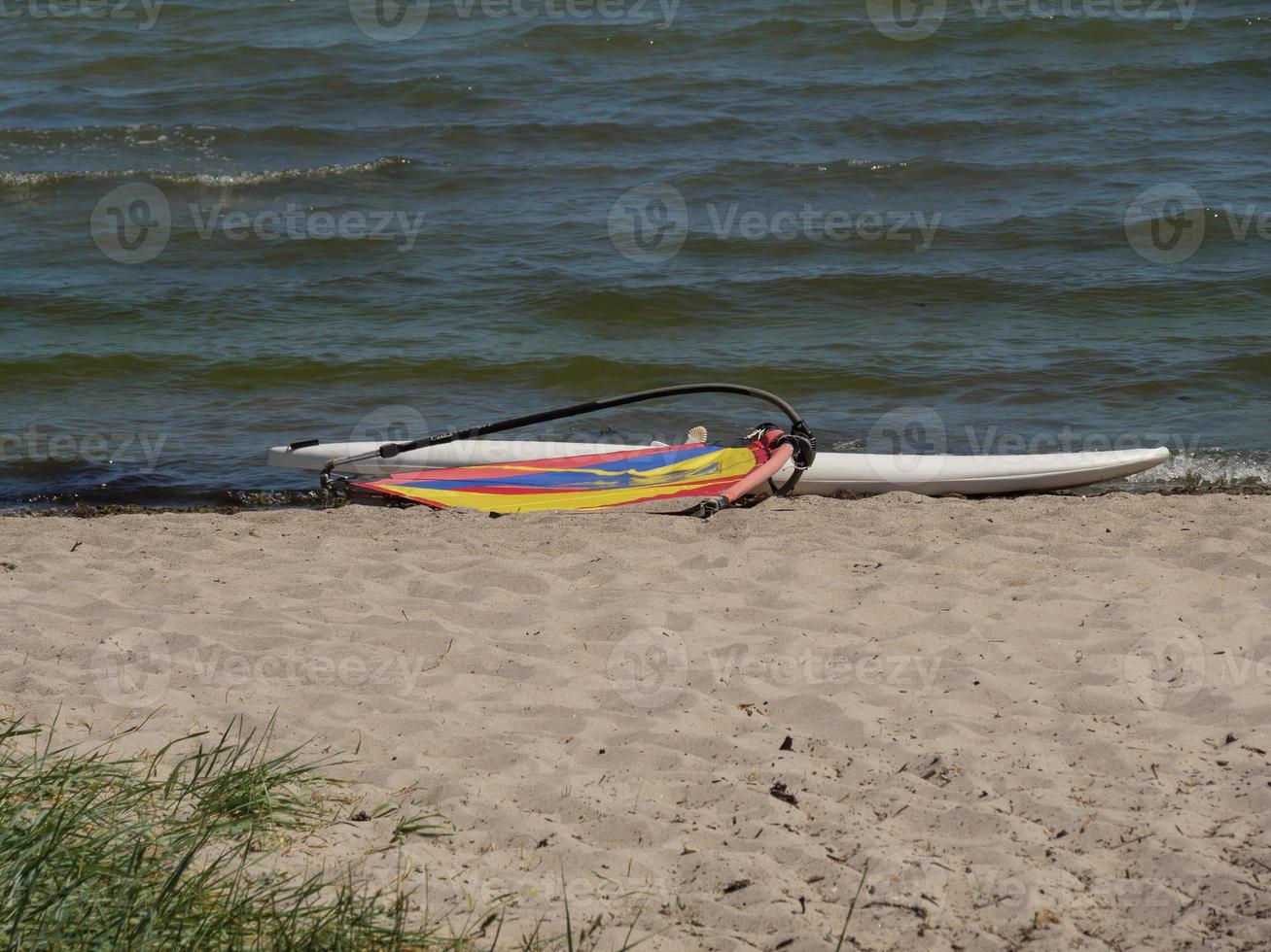 hiking at the baltic sea in germany photo
