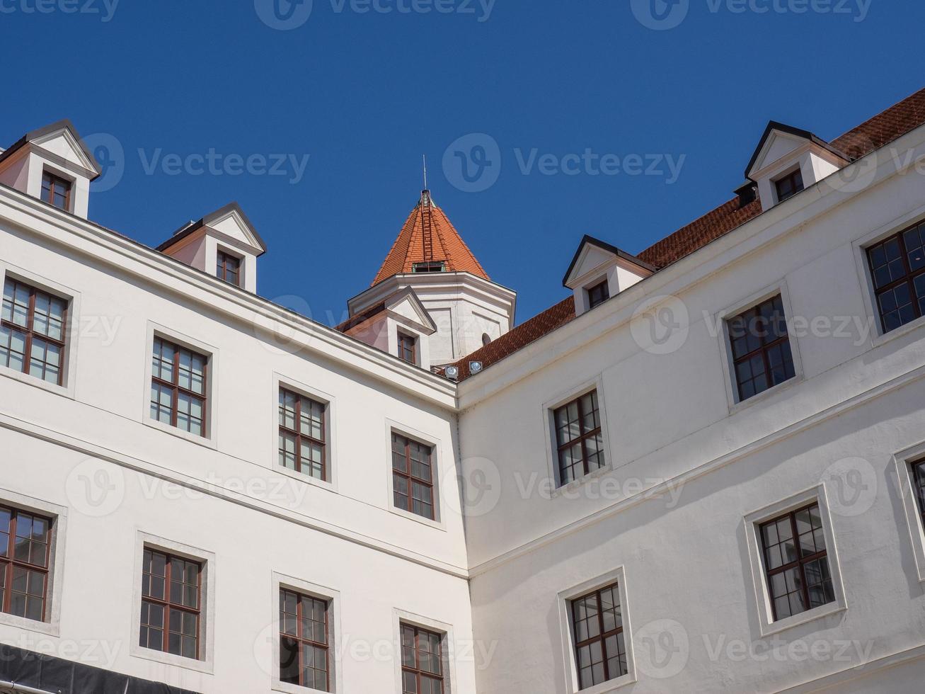 Bratislava at the danube river photo