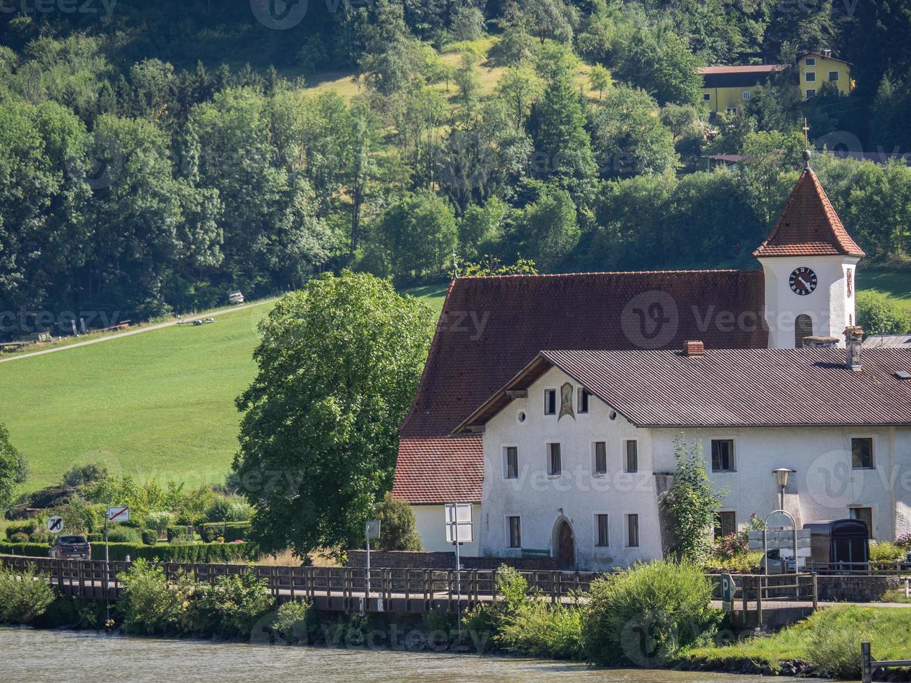 en el río danubio en austria foto