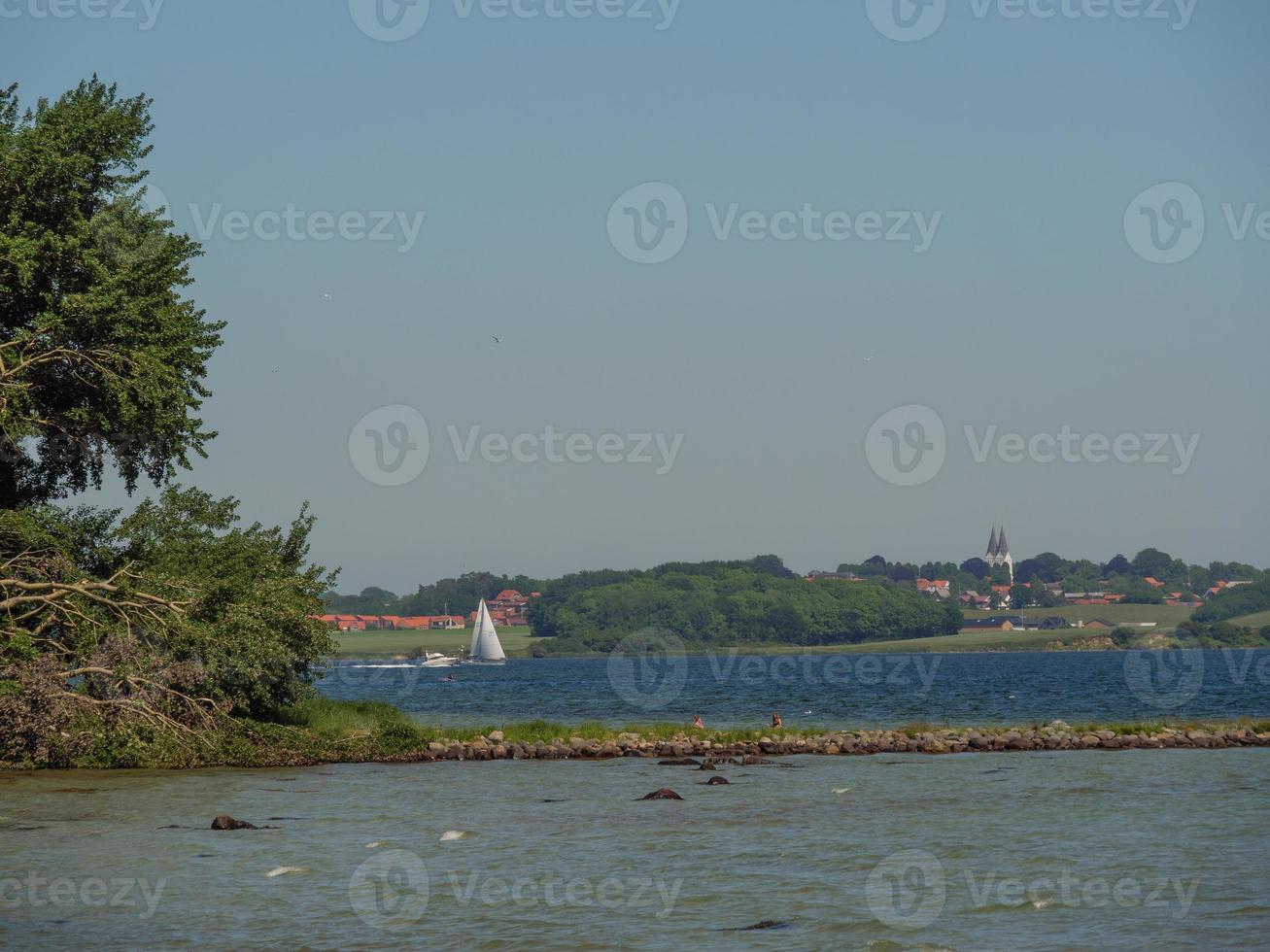 hiking at the baltic sea in germany photo