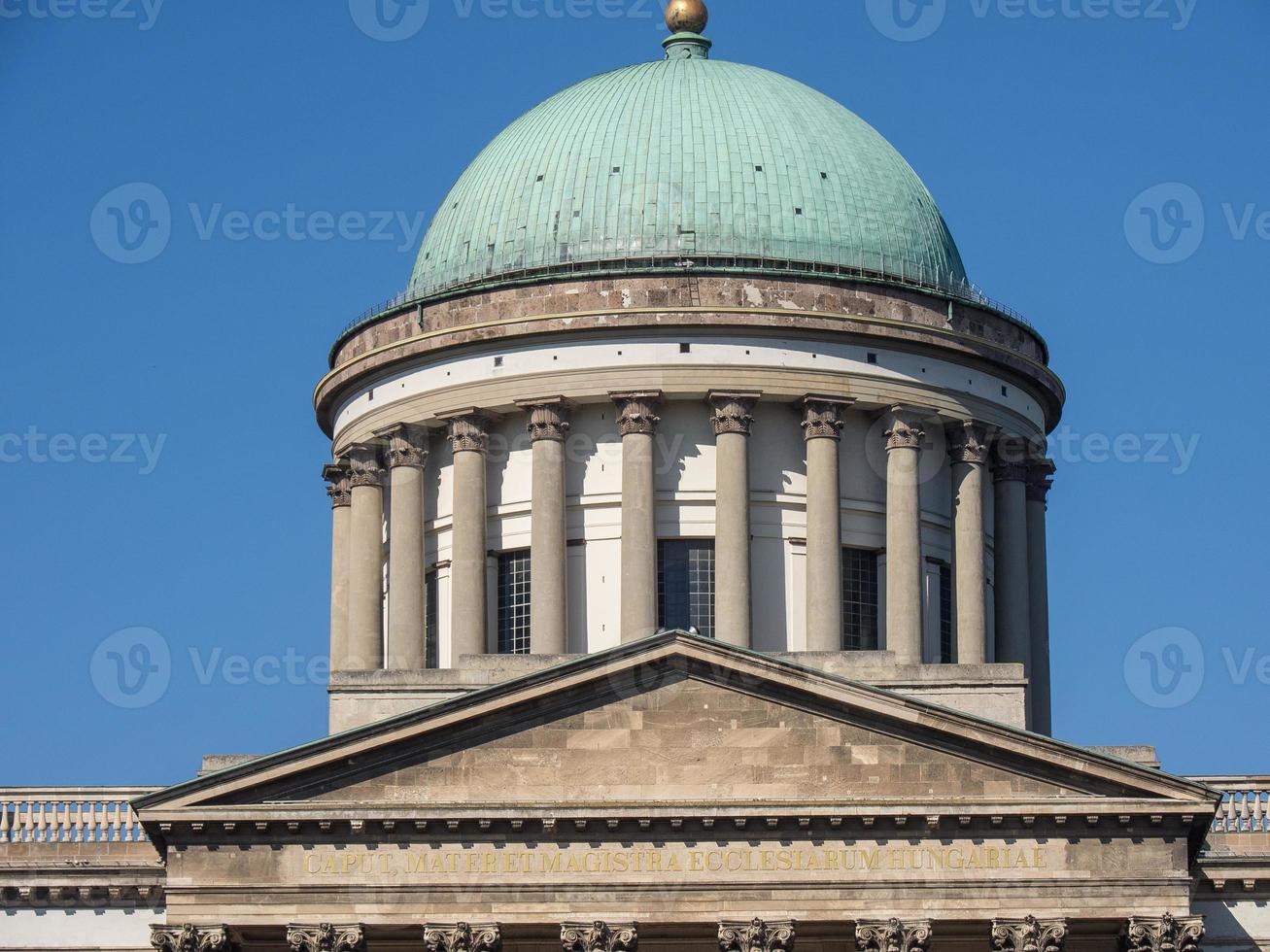 Esztergom city in hungary photo