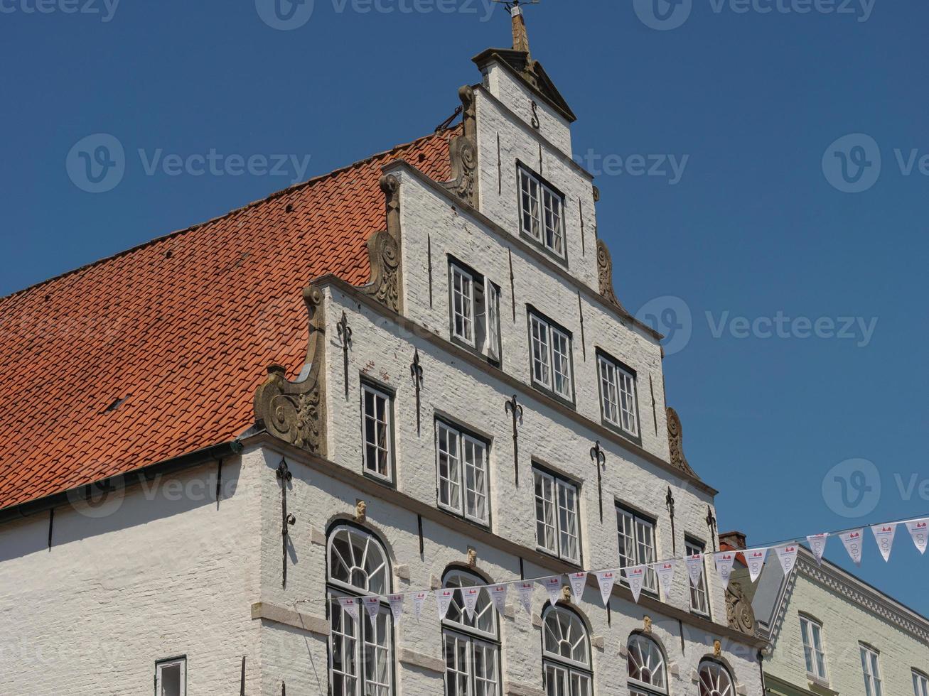 the old city of Friedrichstadt in Germany photo