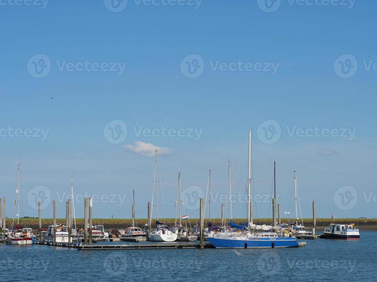 island of Baltrum in the north sea photo