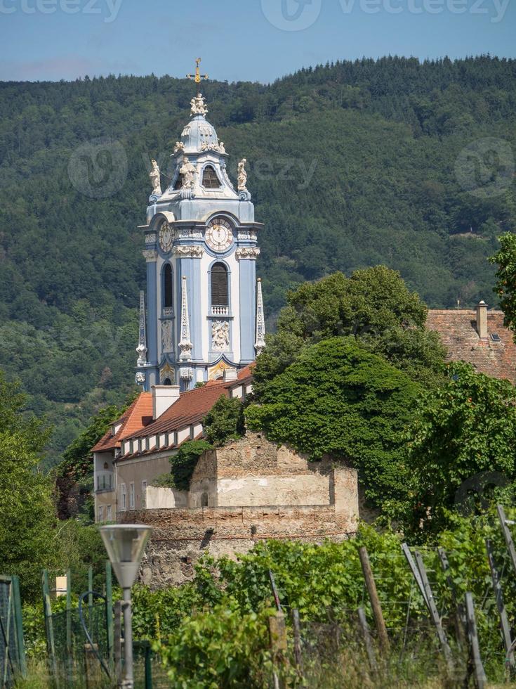 the danube river in the austrian wacha photo