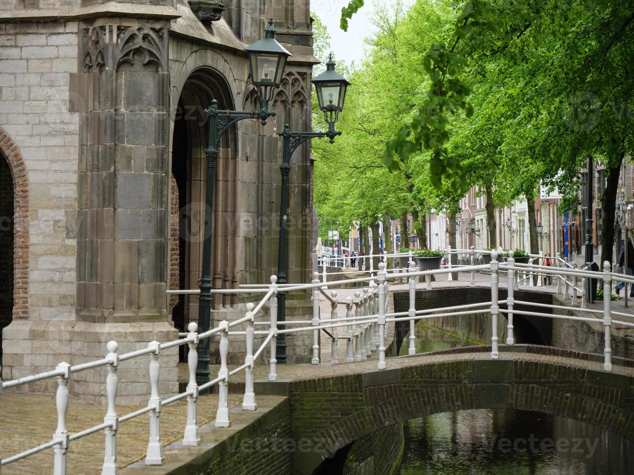 Delft City in the netherlands photo