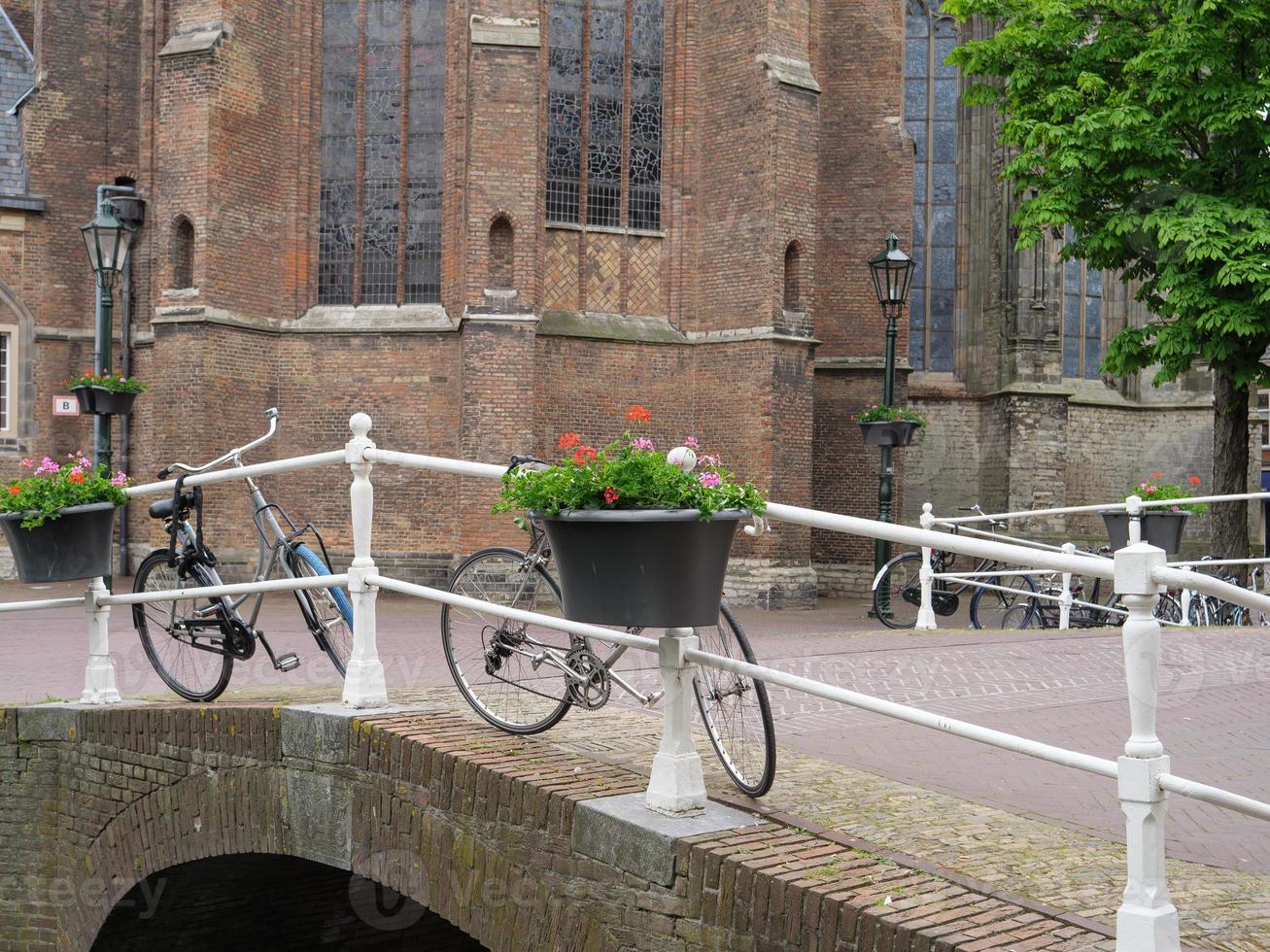 Delft City in the netherlands photo