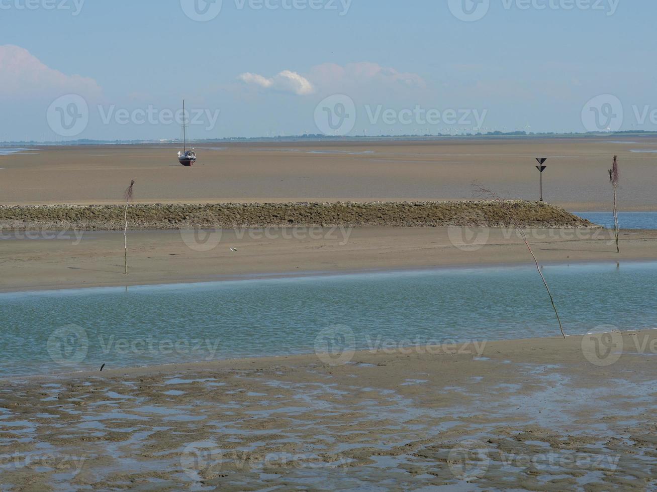 island of Baltrum in the north sea photo