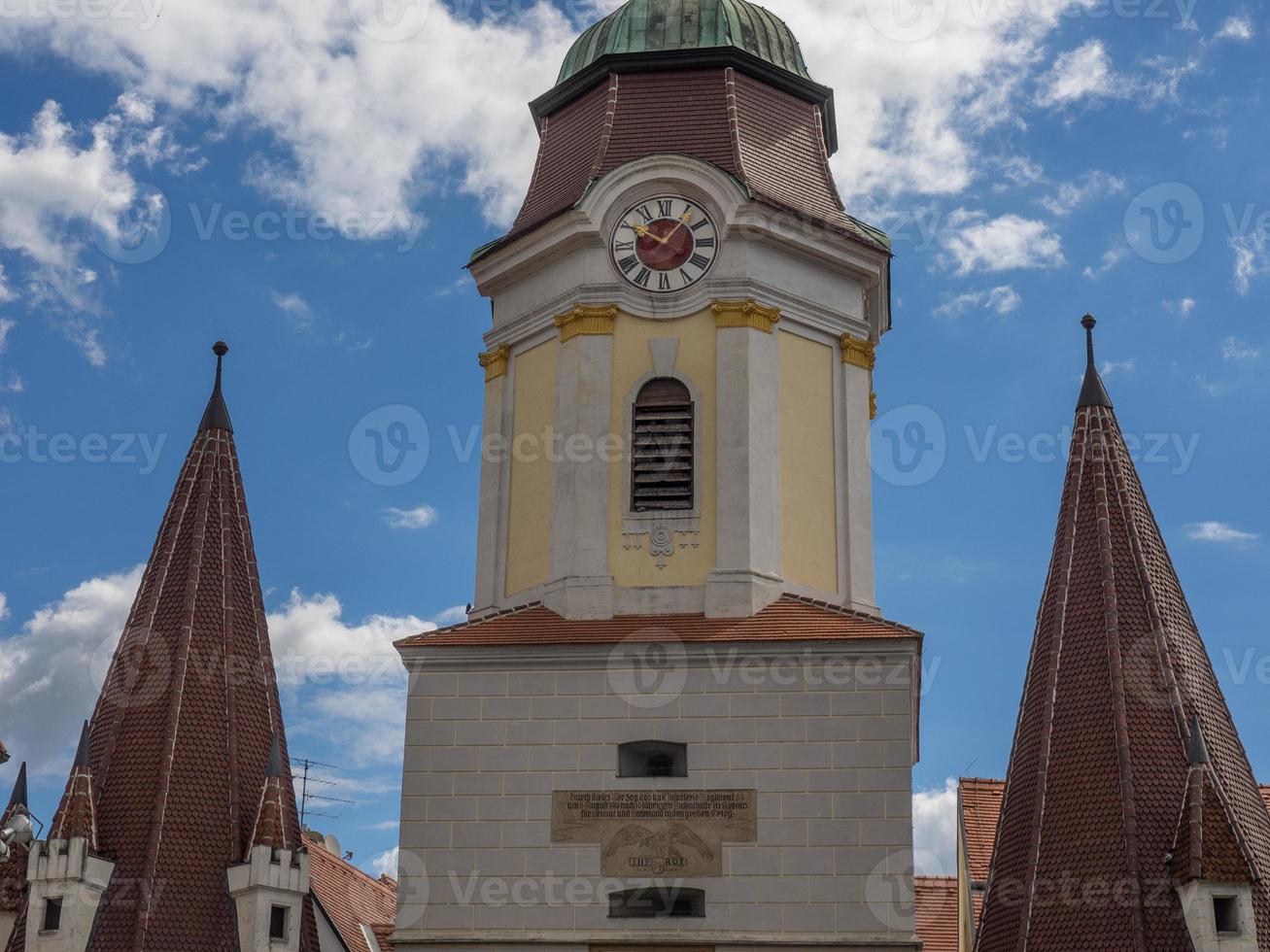 the danube river in the austrian wacha photo