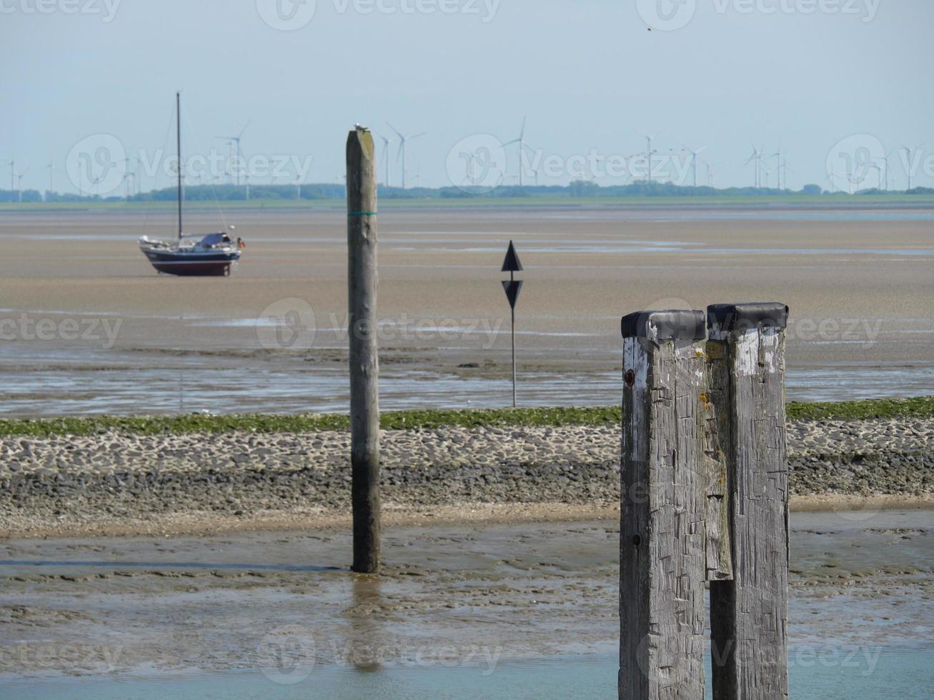 island of Baltrum in the north sea photo