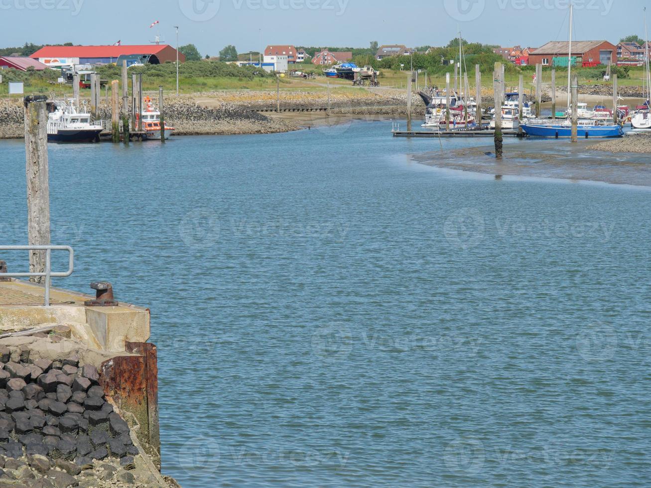 island of Baltrum in the north sea photo