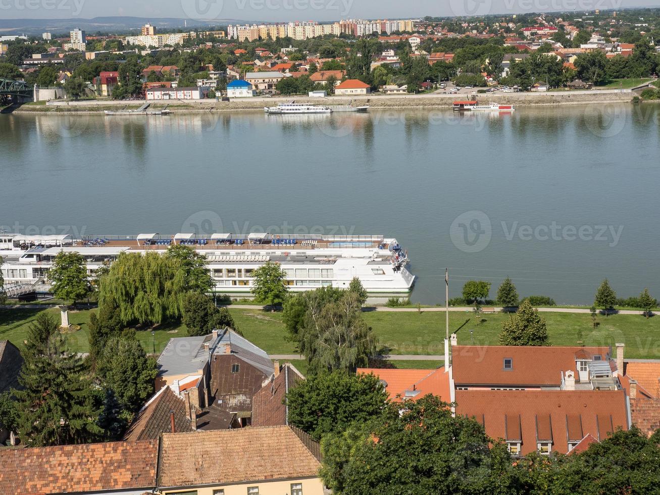 Esztergom city in hungary photo