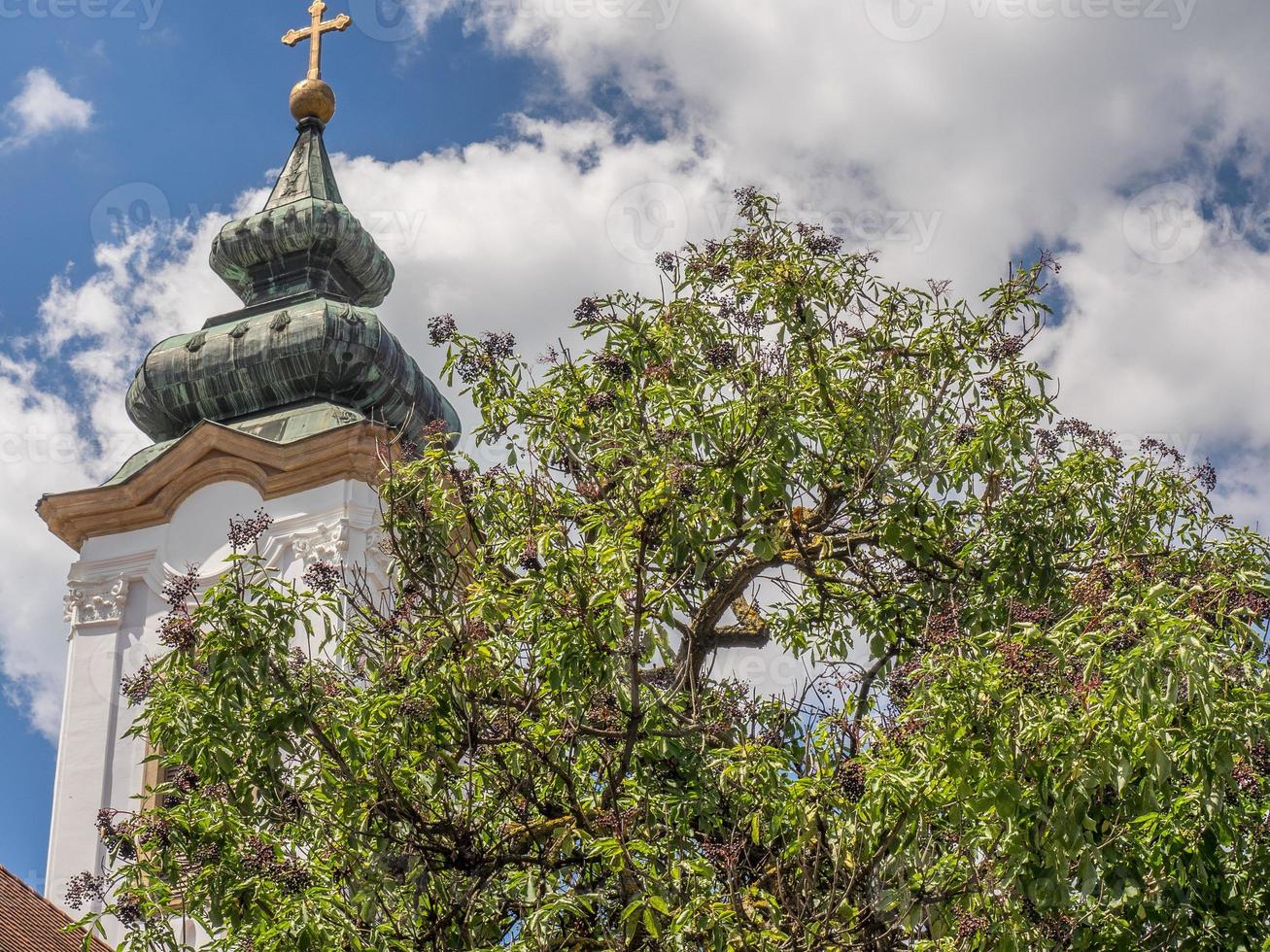 The city of Szentendere in Hungary photo