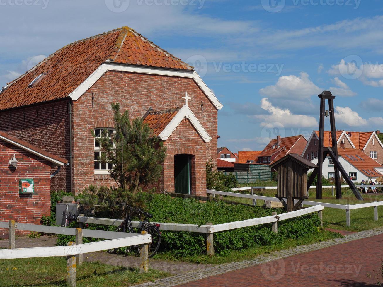 The island of Baltrum in the north sea photo