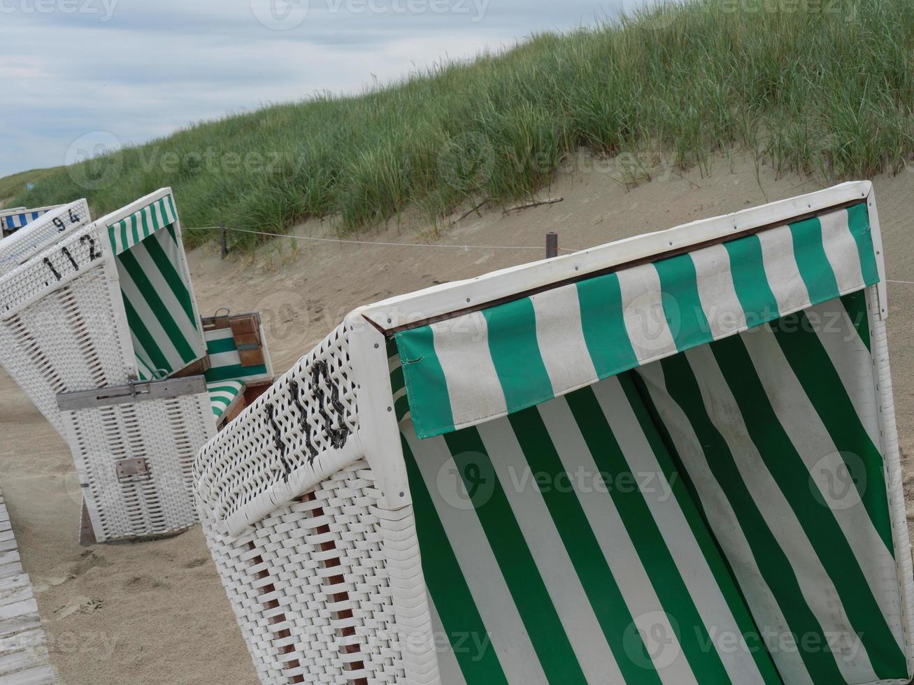 Baltrum island in germany photo