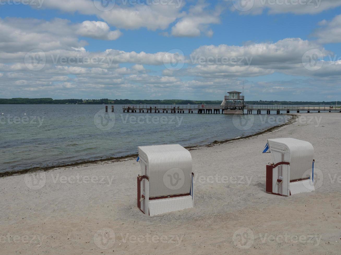 the beach of Sandwig at the baltic sea photo