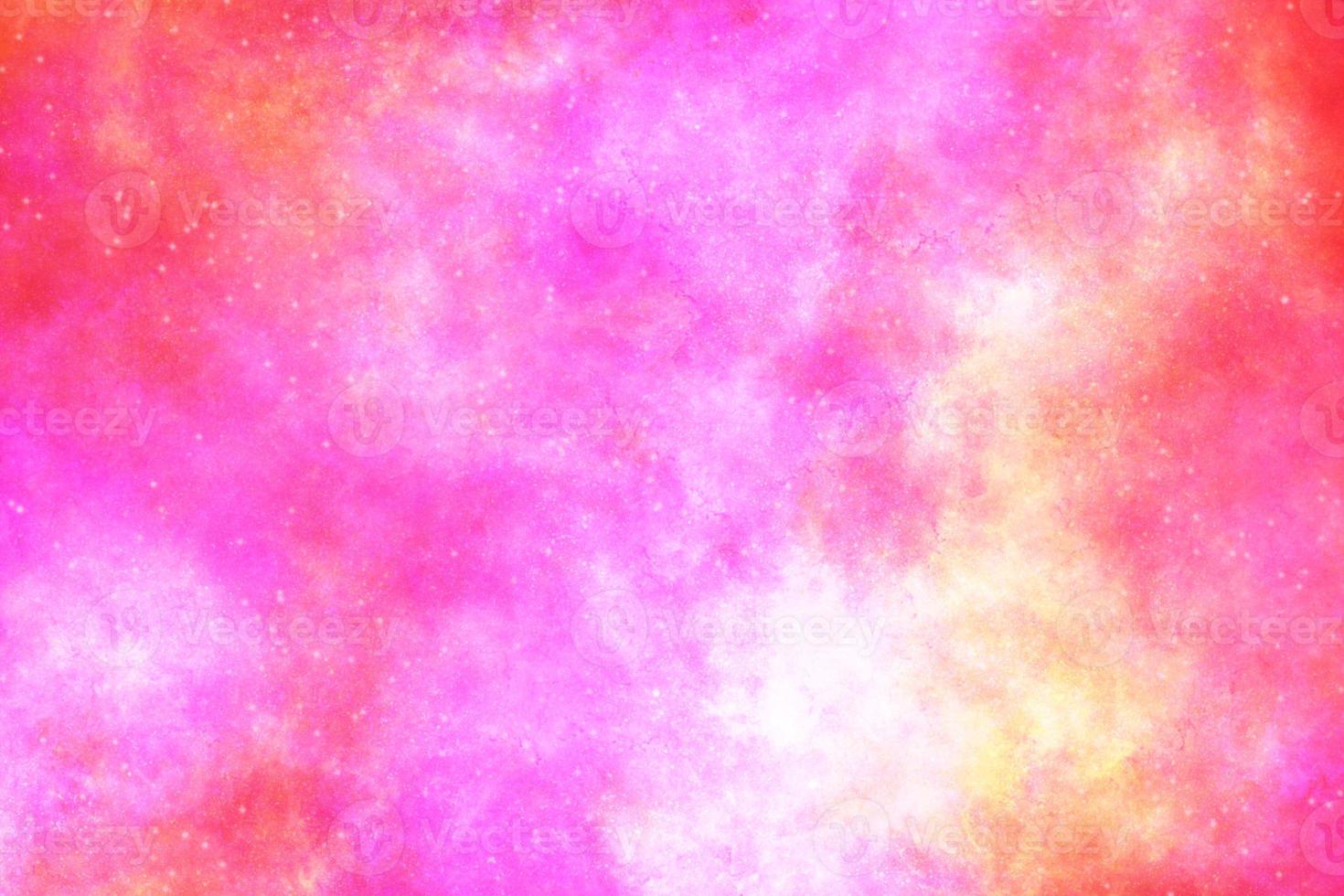 Unicorn background with rainbow sky fantasy. Colorful space galaxy. photo