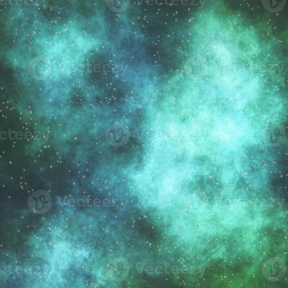 Unicorn background with rainbow sky fantasy. Colorful space galaxy. photo