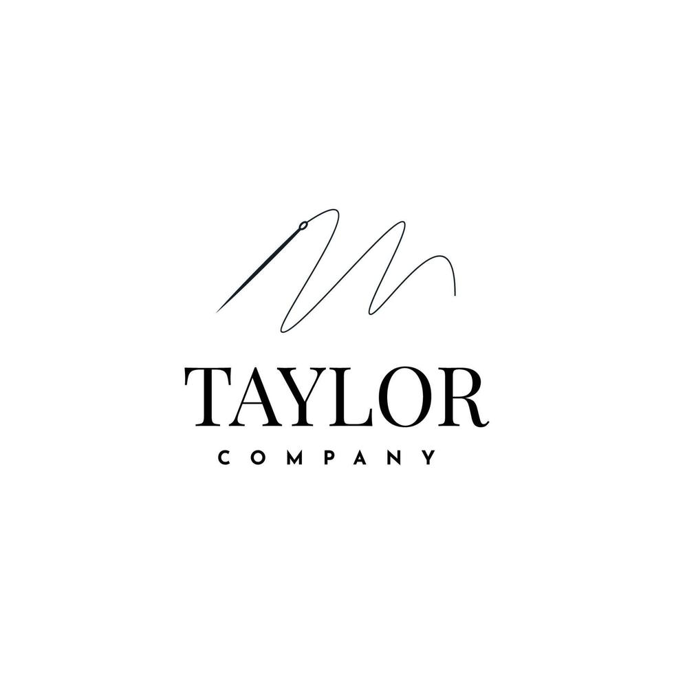 Taylor logo company template design vector