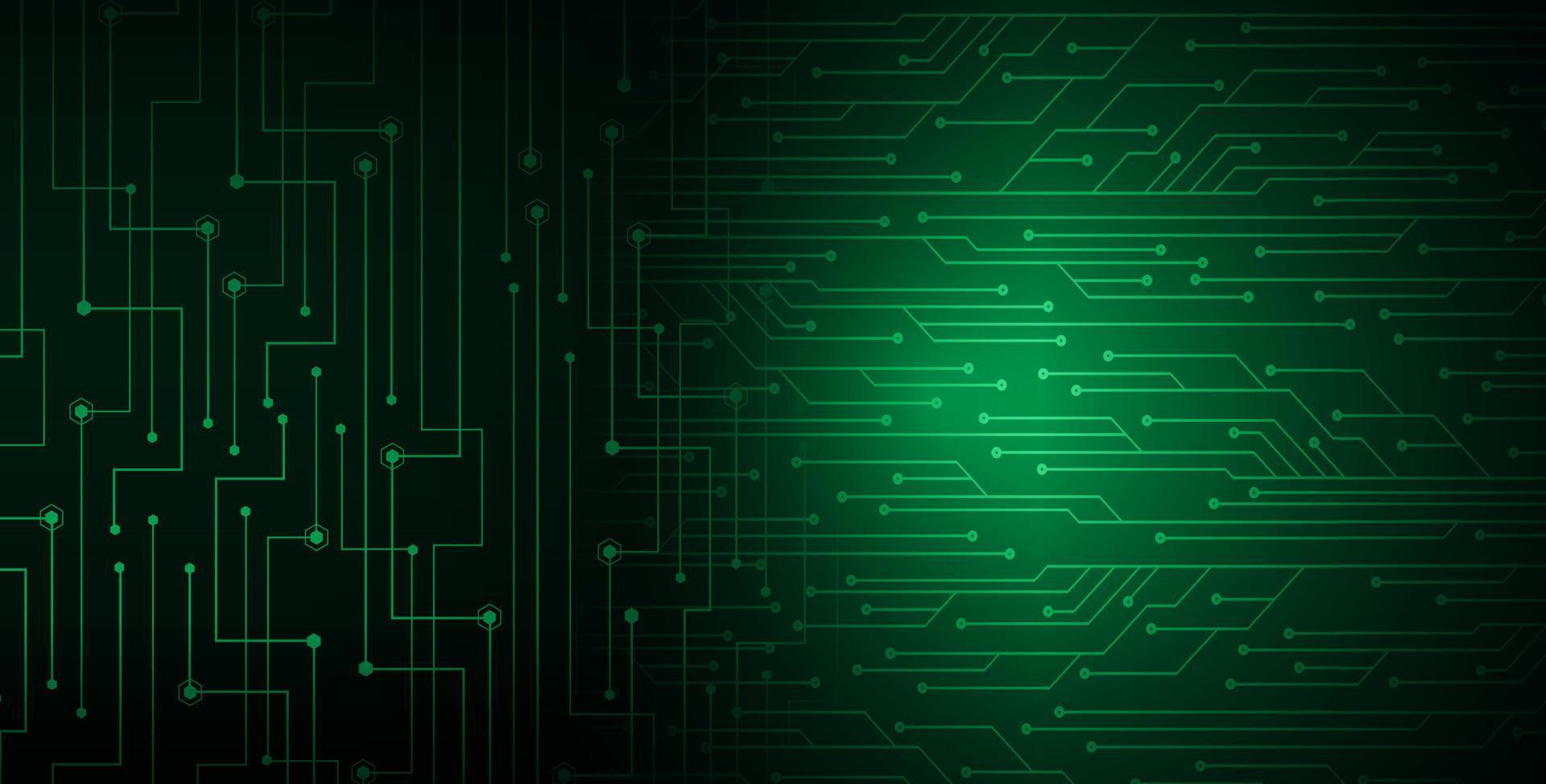 cyber circuit future technology concept background vector