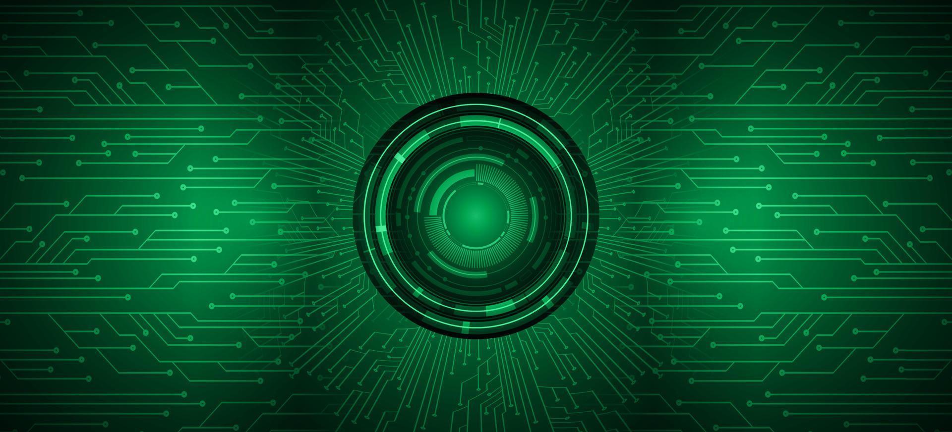 eye cyber circuit future technology concept background vector