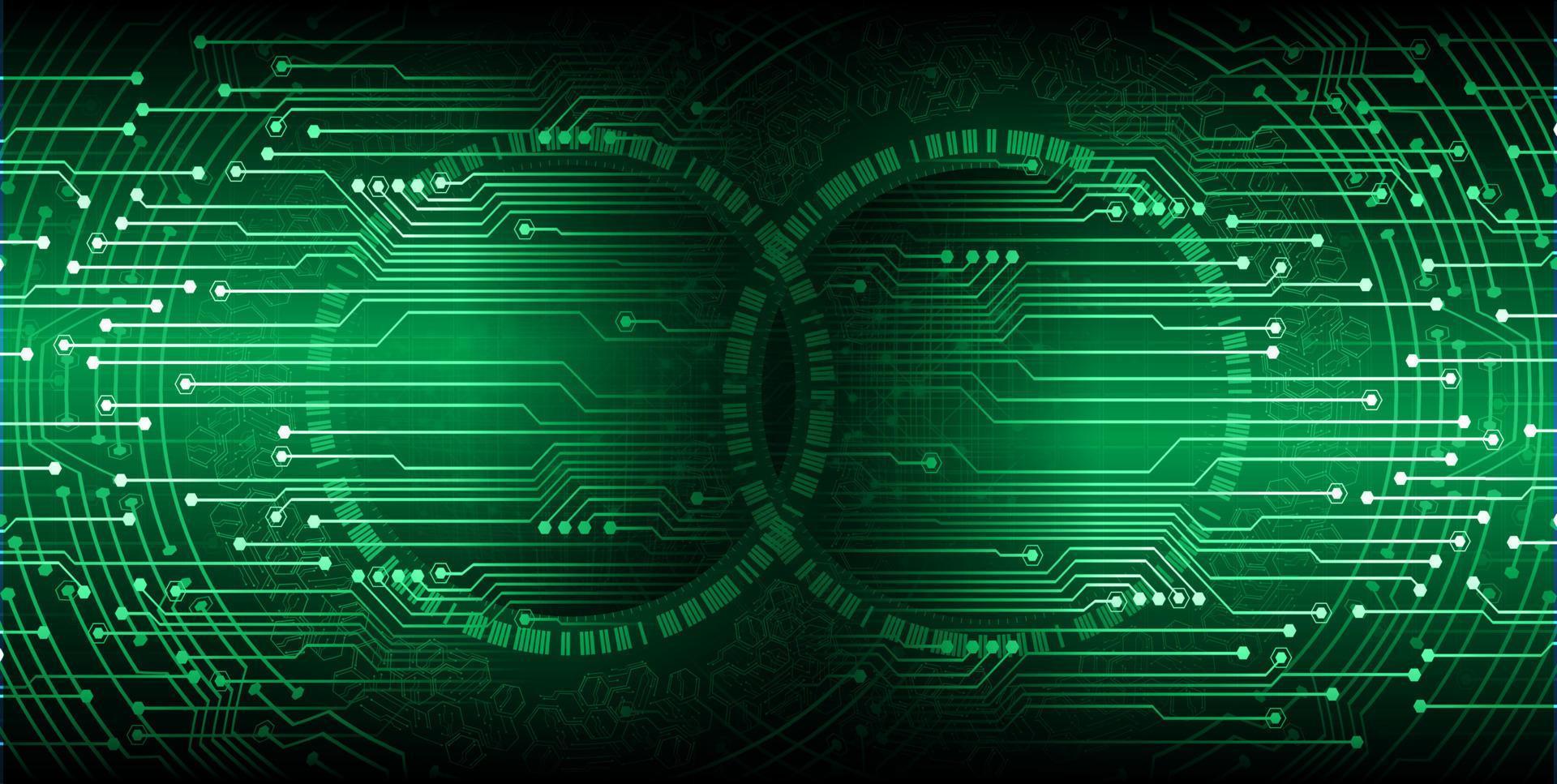 cyber circuit future technology concept background vector