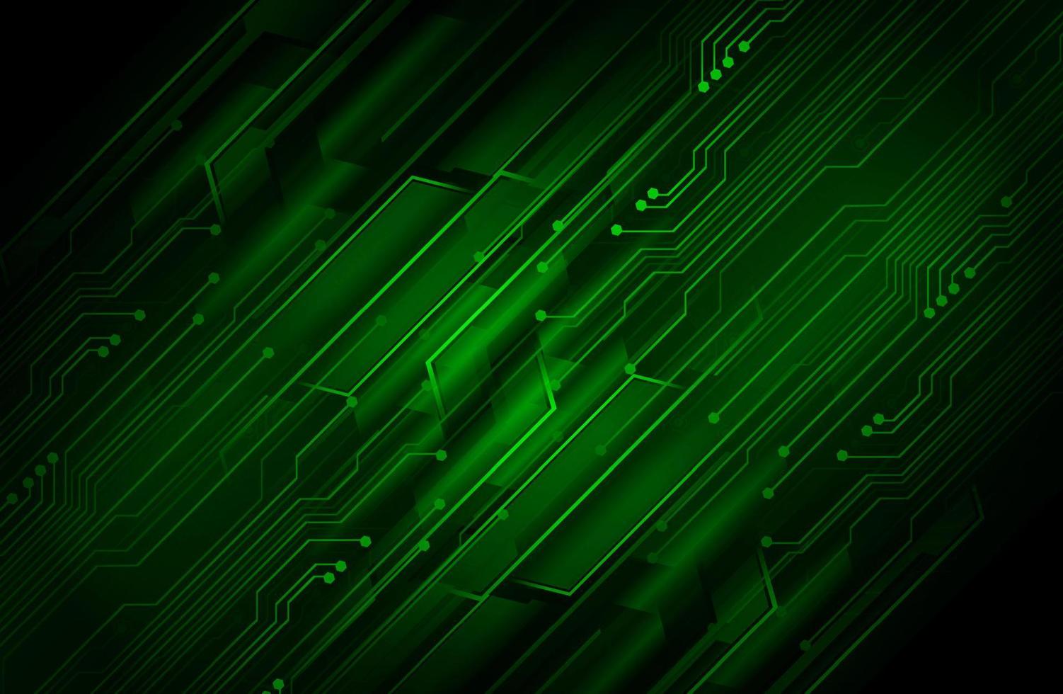 cyber circuit future technology concept background vector
