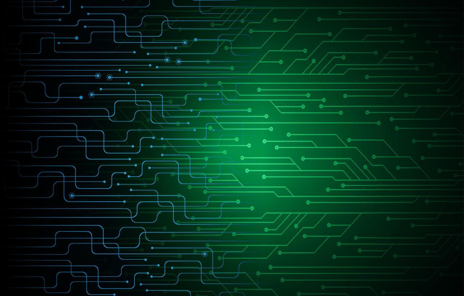 cyber circuit future technology concept background vector