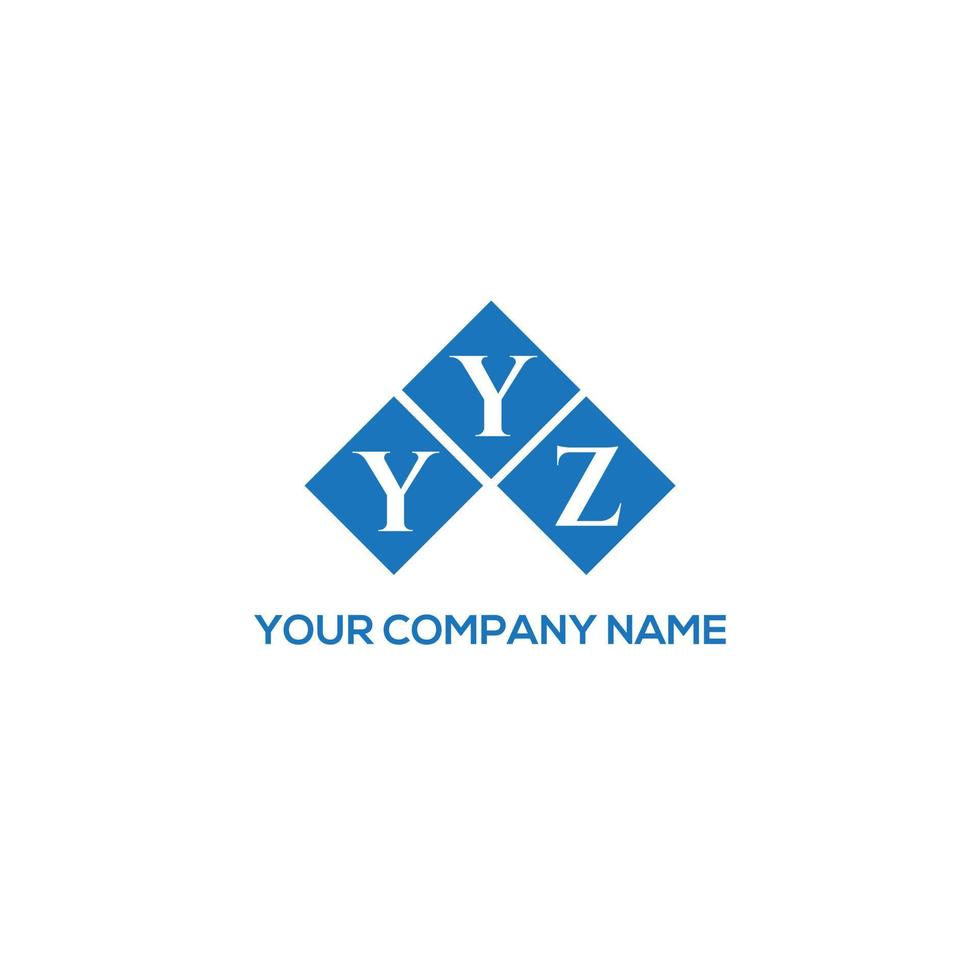 YYZ letter logo design on white background. YYZ creative initials letter logo concept. YYZ letter design. vector