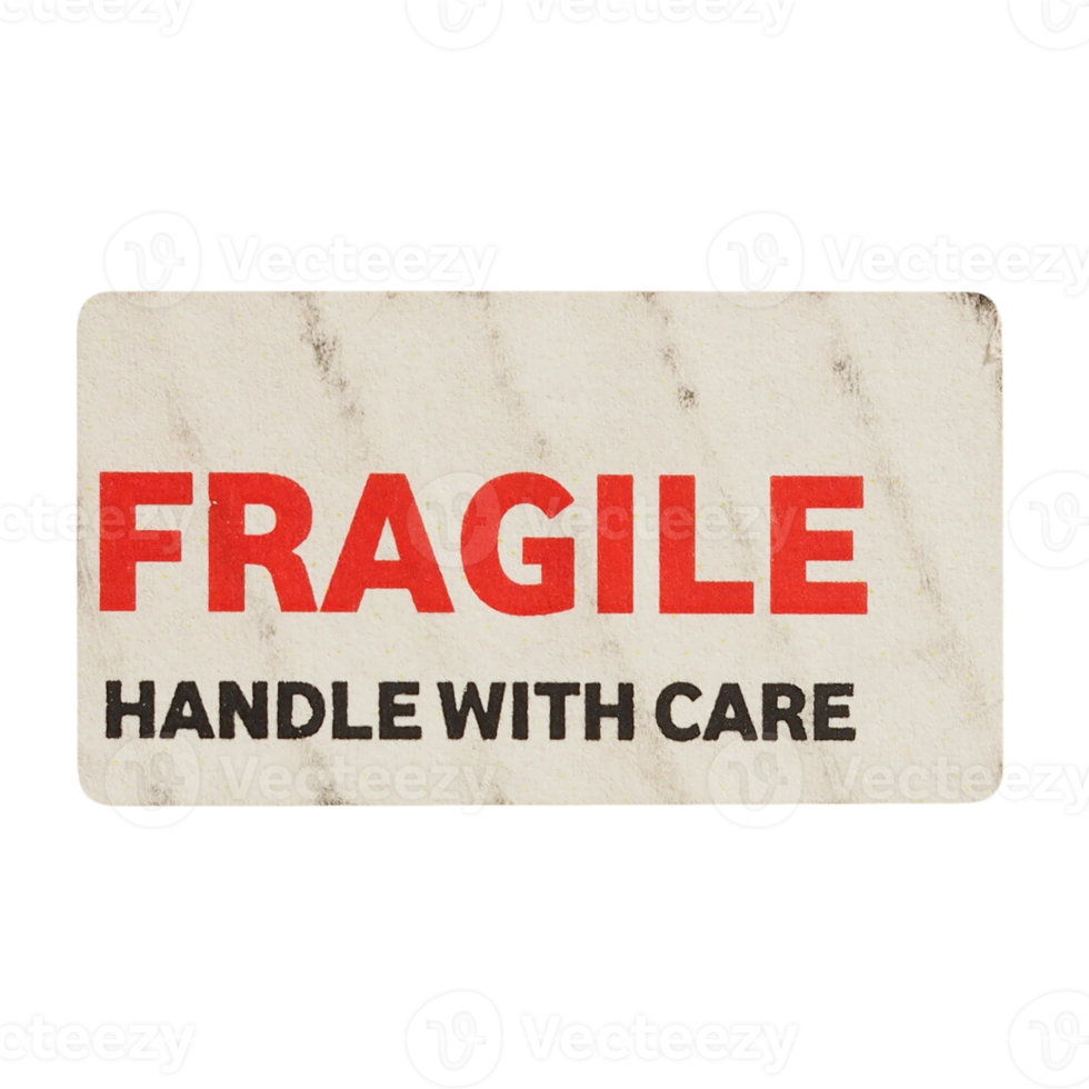 Fragile sign transparent PNG
