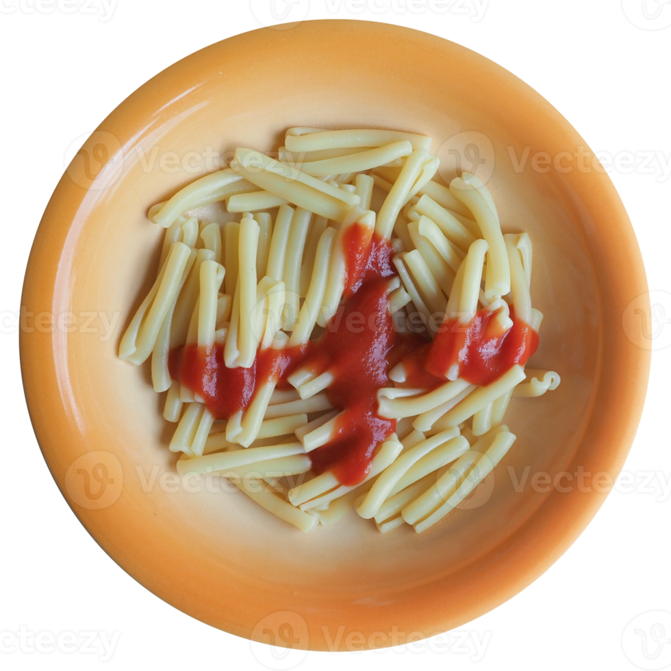 Pasta with tomato as England flag transparent PNG