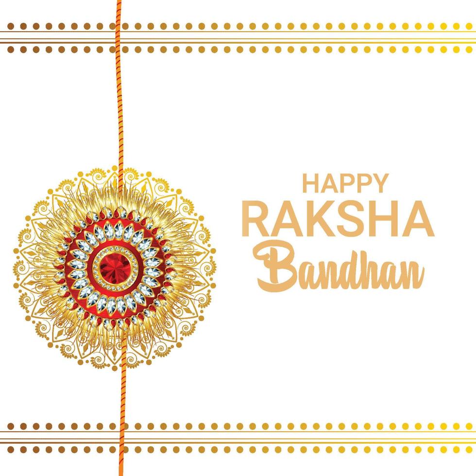 Fondo de celebración feliz raksha bandhan vector