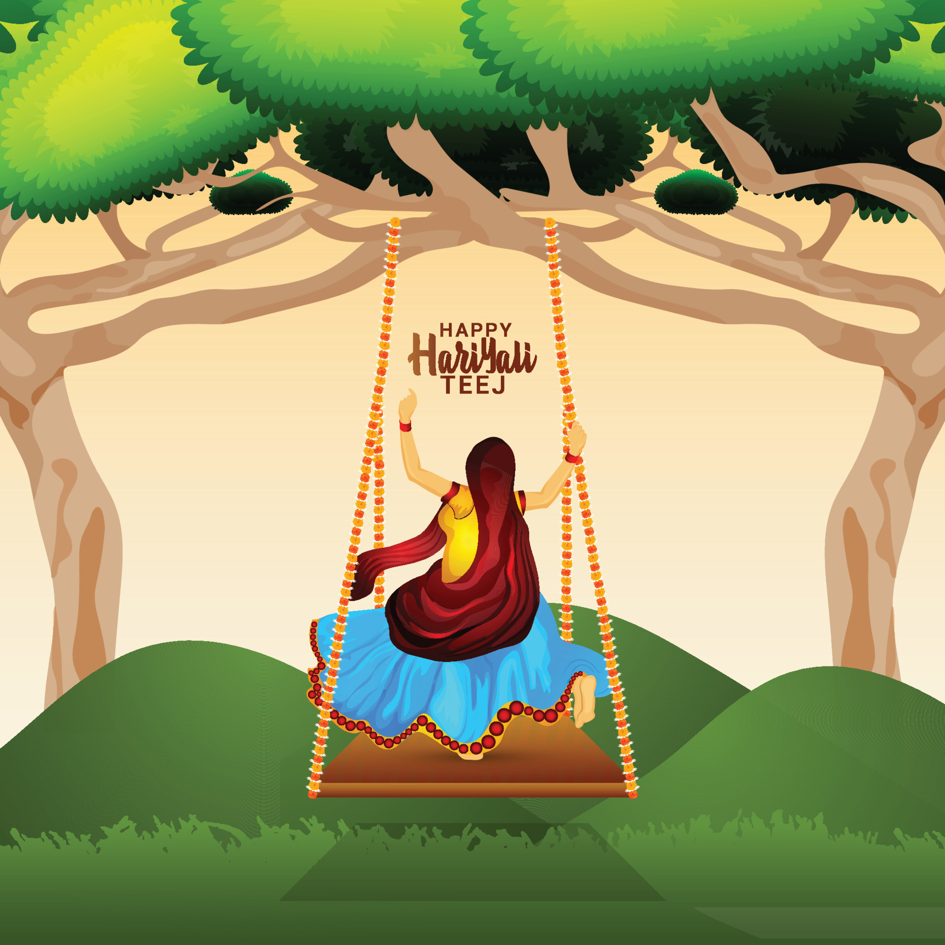 Hariyali Teej 2023 Dates, Know What is Sawan Teej Festival