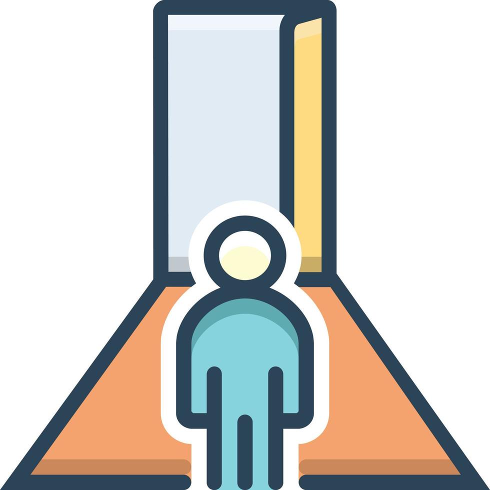 Colorful icon for opportunities vector